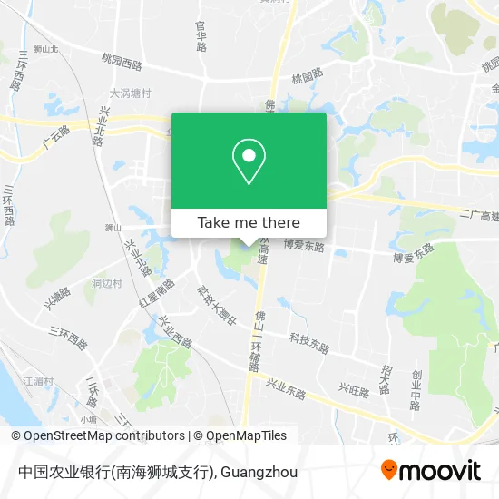 中国农业银行(南海狮城支行) map
