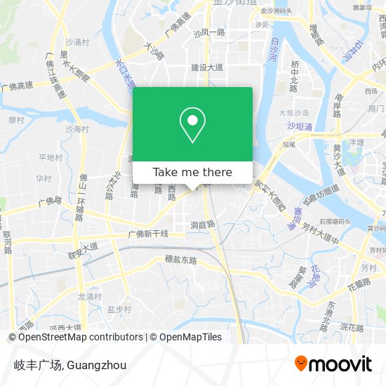 岐丰广场 map