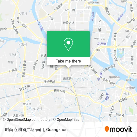 时尚点购物广场-南门 map