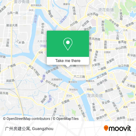 广州房建公寓 map