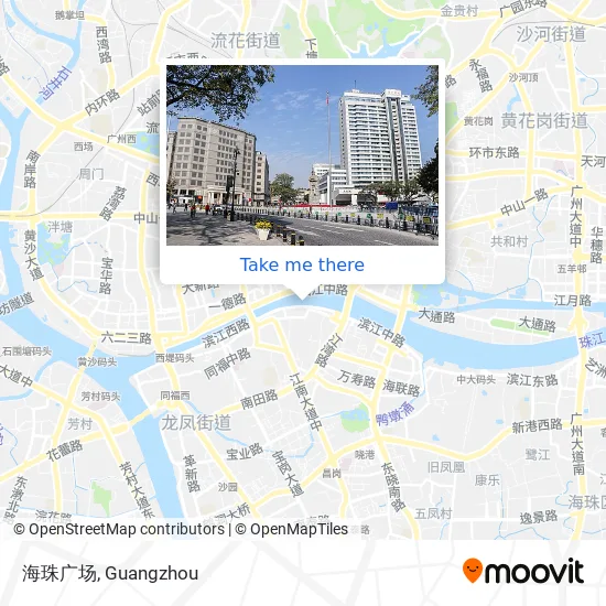 海珠广场 map