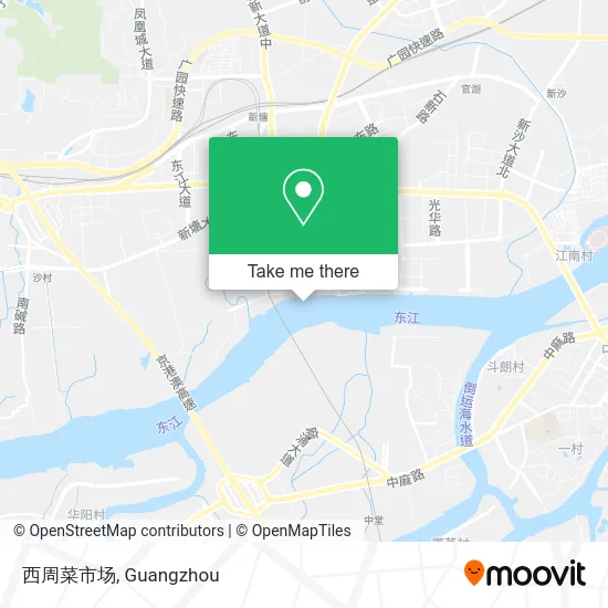 西周菜市场 map