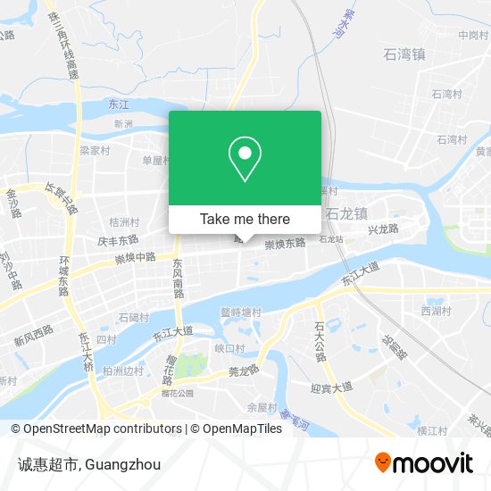 诚惠超市 map