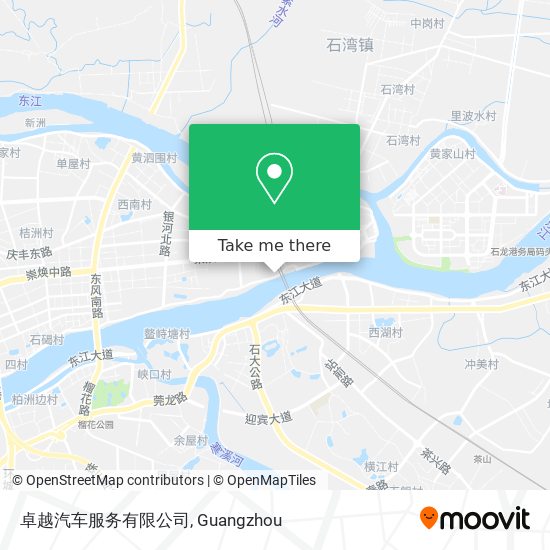 卓越汽车服务有限公司 map