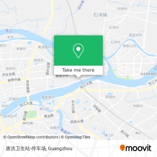 唐洪卫生站-停车场 map
