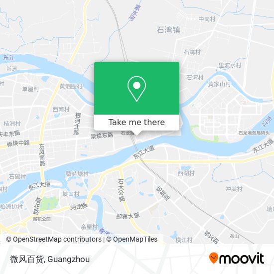 微风百货 map