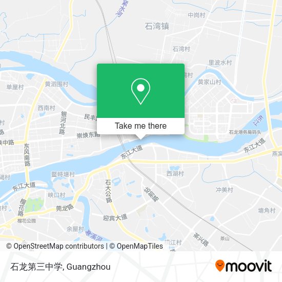 石龙第三中学 map