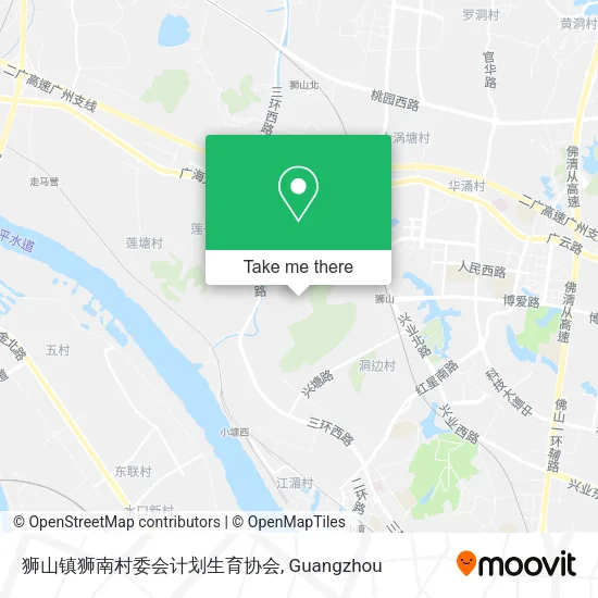 狮山镇狮南村委会计划生育协会 map
