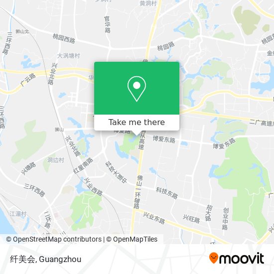 纤美会 map