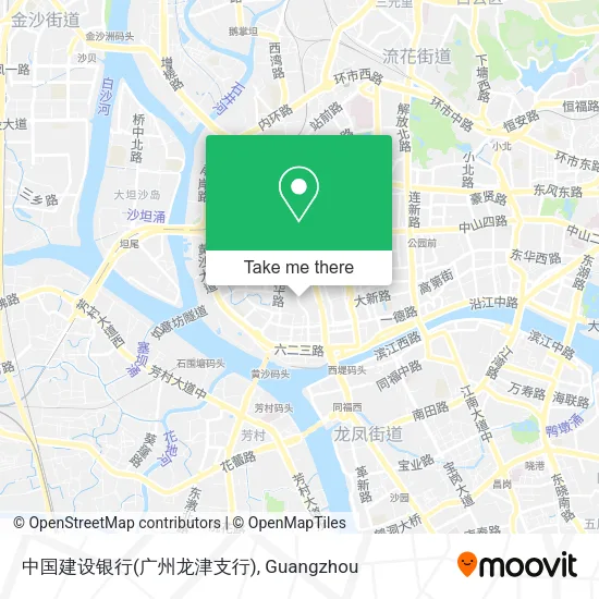中国建设银行(广州龙津支行) map
