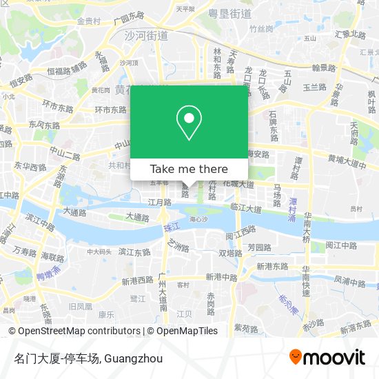 名门大厦-停车场 map