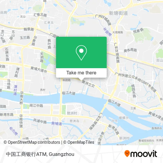 中国工商银行ATM map