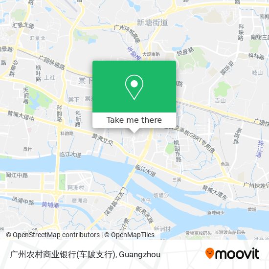 广州农村商业银行(车陂支行) map