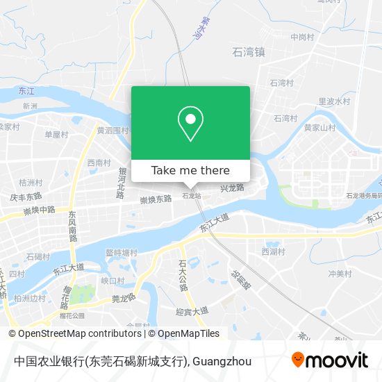 中国农业银行(东莞石碣新城支行) map