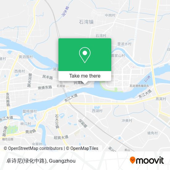 卓诗尼(绿化中路) map