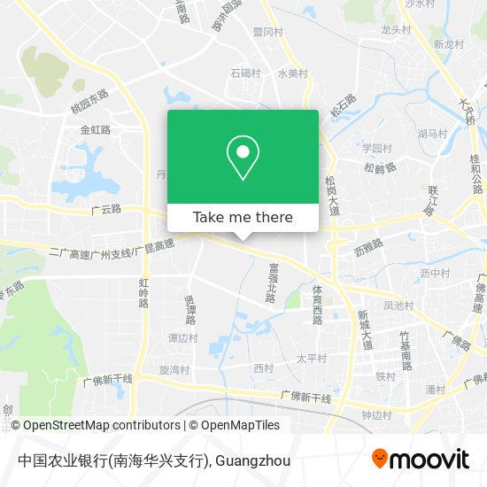 中国农业银行(南海华兴支行) map