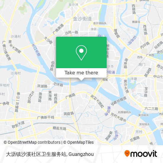 大沥镇沙溪社区卫生服务站 map