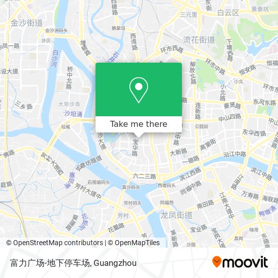 富力广场-地下停车场 map
