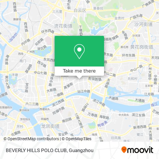 BEVERLY HILLS POLO CLUB map
