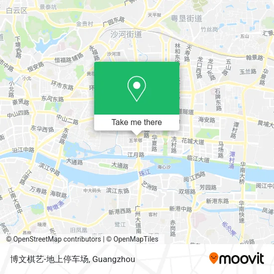 博文棋艺-地上停车场 map