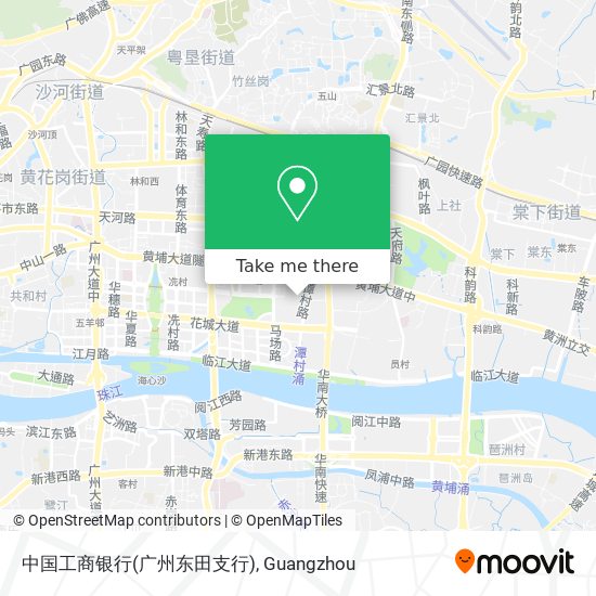 中国工商银行(广州东田支行) map