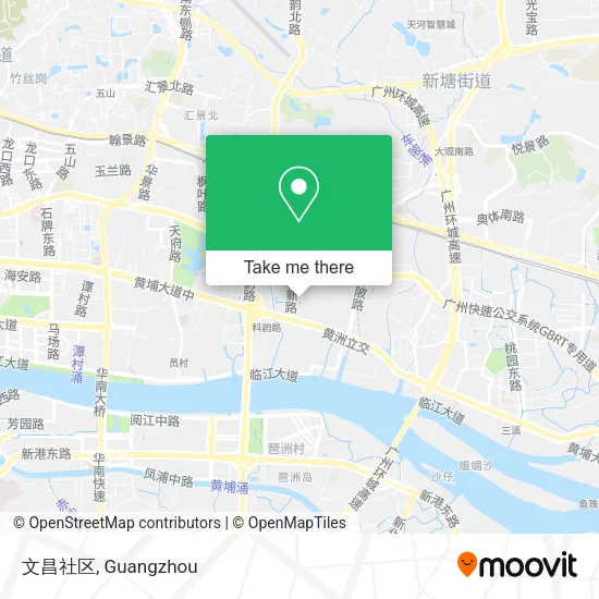 文昌社区 map