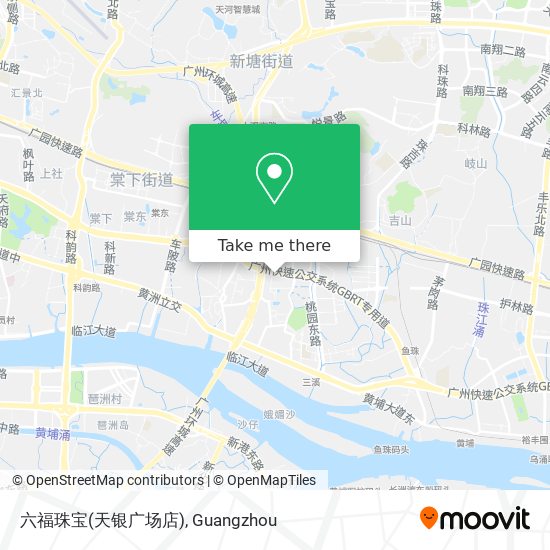 六福珠宝(天银广场店) map
