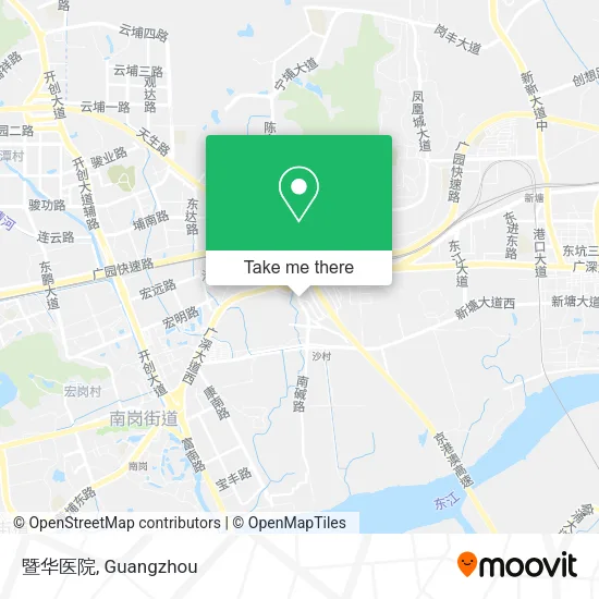 暨华医院 map