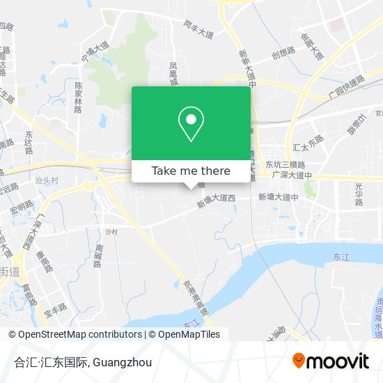 合汇·汇东国际 map