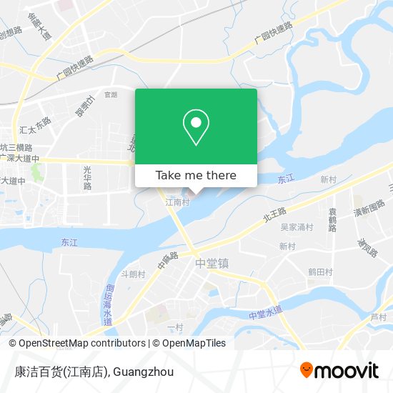 康洁百货(江南店) map
