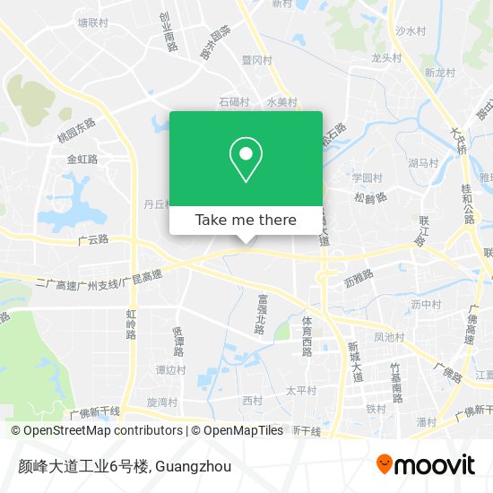 颜峰大道工业6号楼 map