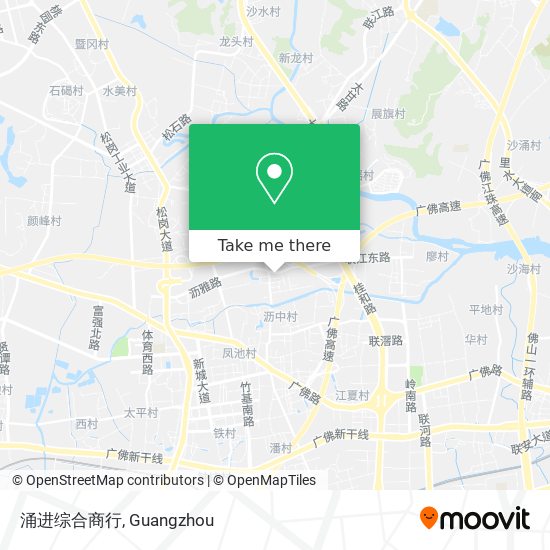 涌进综合商行 map