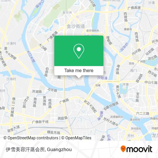 伊雪美容汗蒸会所 map