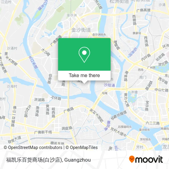 福凯乐百货商场(白沙店) map