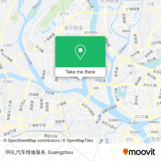 阿礼汽车维修服务 map