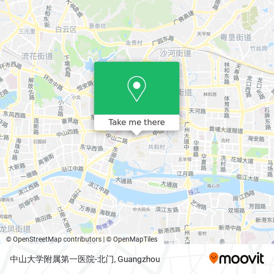 中山大学附属第一医院-北门 map