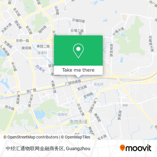 中经汇通物联网金融商务区 map