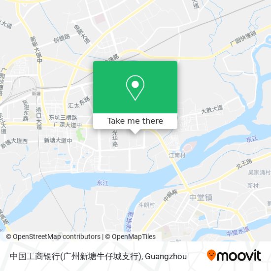 中国工商银行(广州新塘牛仔城支行) map