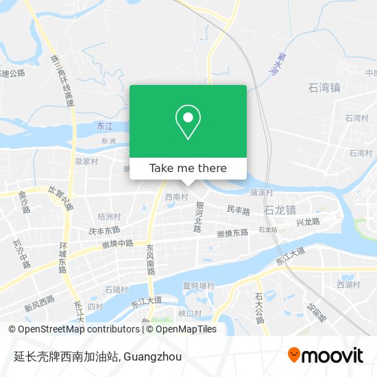 延长壳牌西南加油站 map