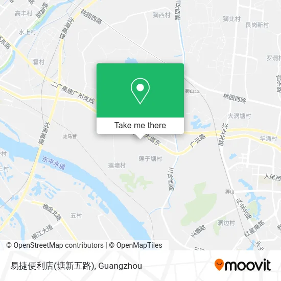 易捷便利店(塘新五路) map