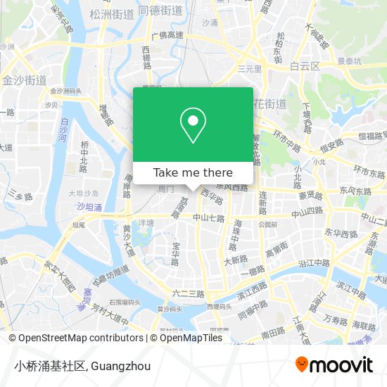 小桥涌基社区 map