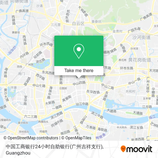 中国工商银行24小时自助银行(广州吉祥支行) map