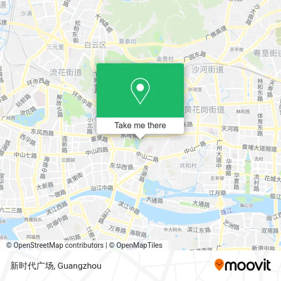新时代广场 map
