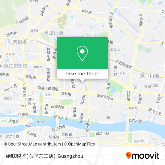绝味鸭脖(石牌东二店) map