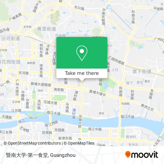 暨南大学-第一食堂 map