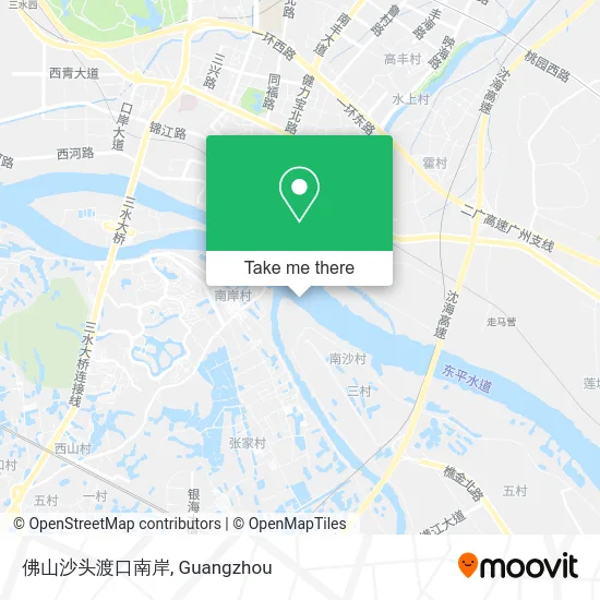 佛山沙头渡口南岸 map