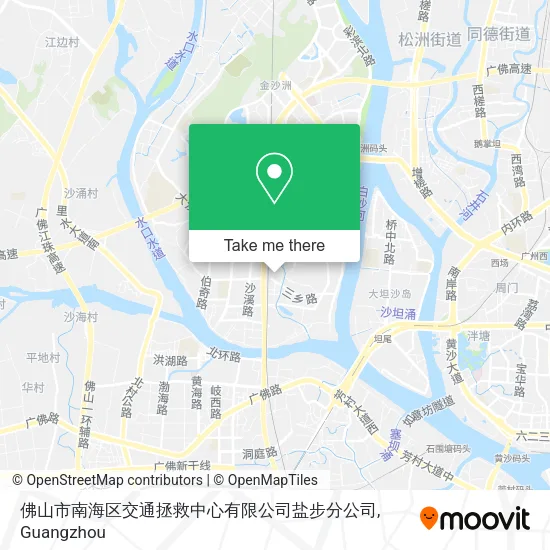 佛山市南海区交通拯救中心有限公司盐步分公司 map
