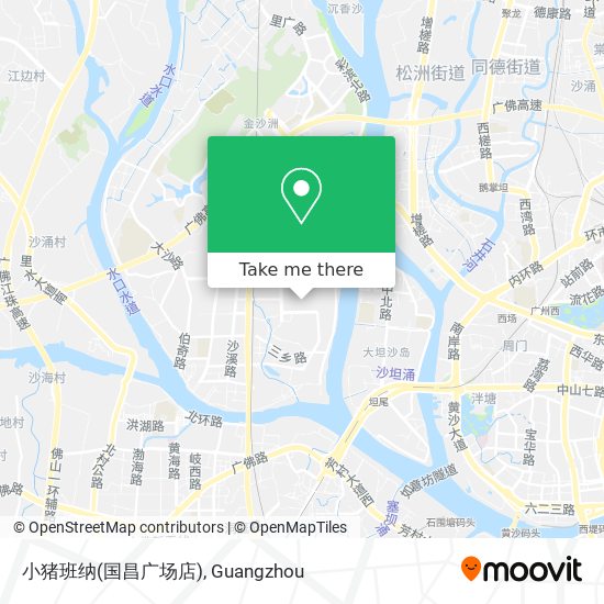小猪班纳(国昌广场店) map