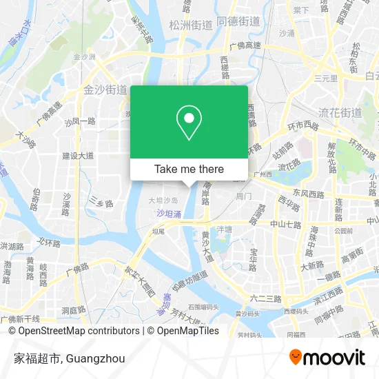 家福超市 map
