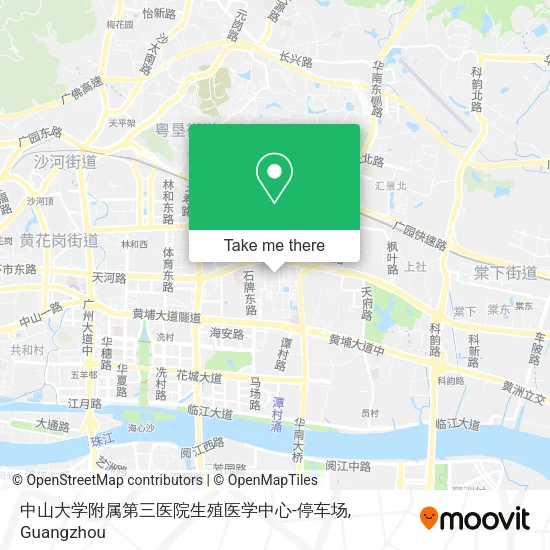 中山大学附属第三医院生殖医学中心-停车场 map